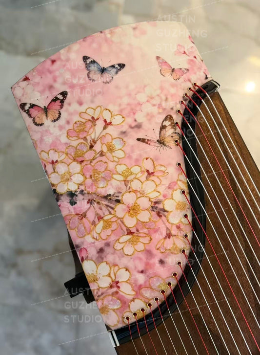 Zhuque Guzheng 8xx series “Dance of Butterflies with Guzheng” 朱雀8系整挖 蝶舞筝鸣