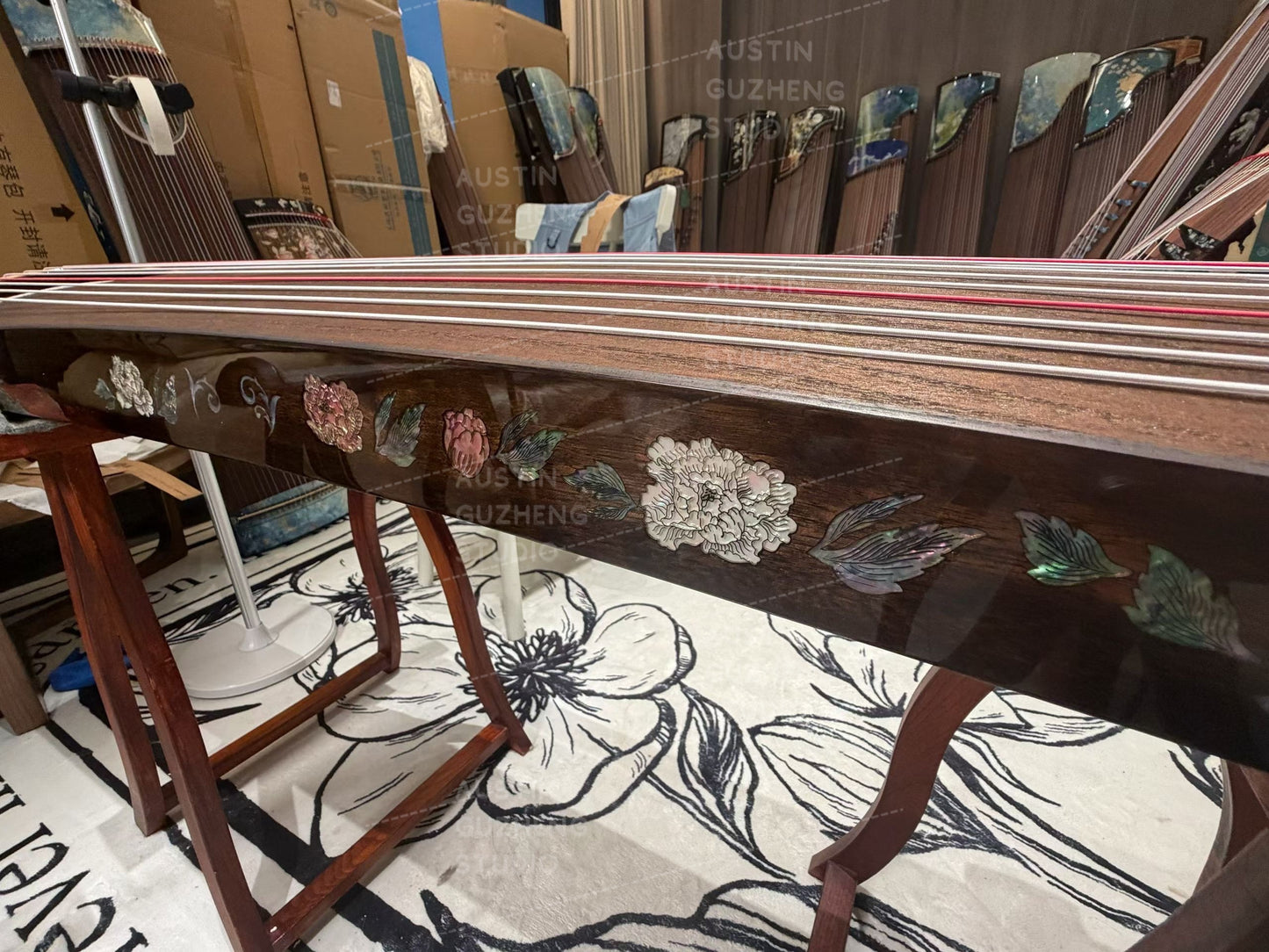 Zhuque Guzheng 8xx series “Timeless Blossom” 朱雀8系整挖 国色芳华