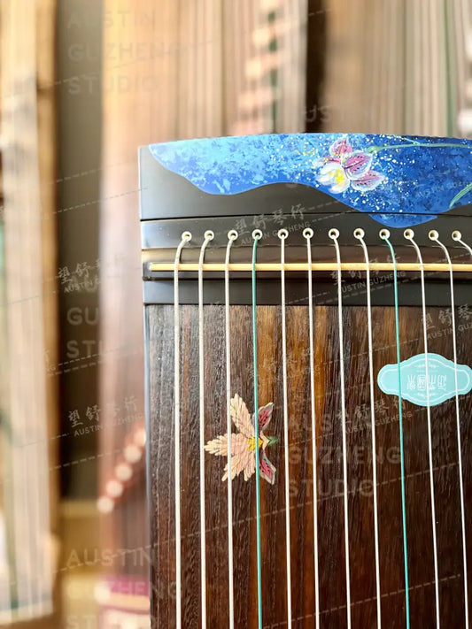 Haitang Guzheng 海棠古筝 110cm Hand Painted 厘米纯手绘 |长相思 Chang Xiang Si East Indian Rosewood 阔叶黄檀
