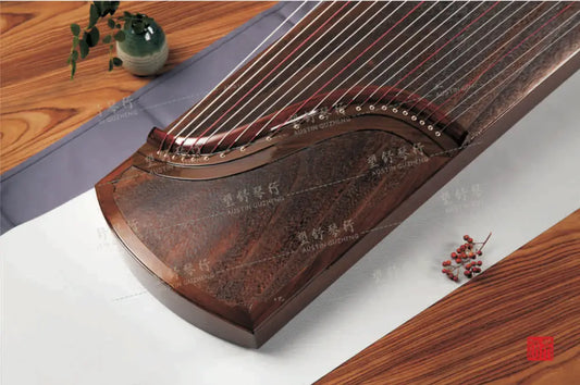 Haitang Guzheng 海棠国乐古筝 plain carved paulownia 素面挖筝 Boya 伯牙 East Indian Rosewood 阔叶黄檀