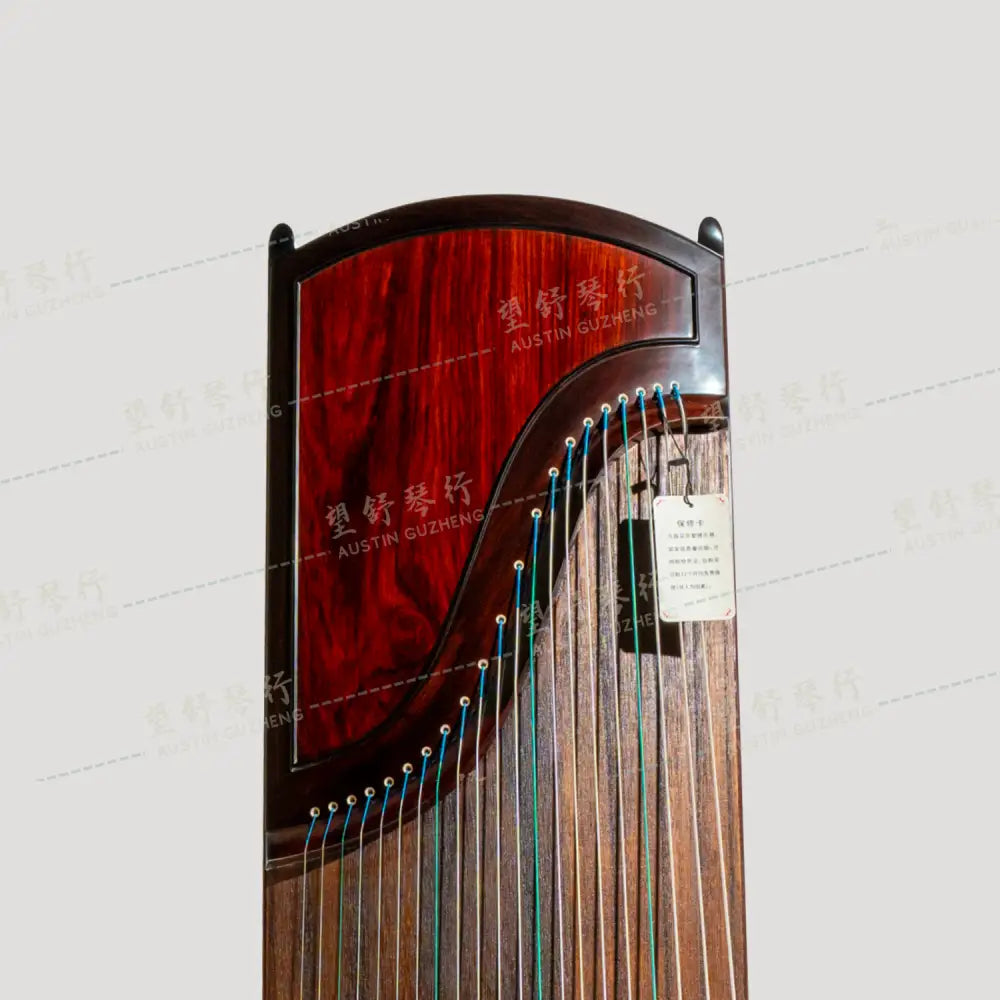 Huali Guzheng 上海华黎古筝Aged Mexican Rosewood 微凹老红木
