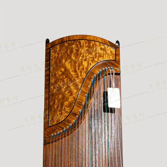 Huali Guzheng 上海华黎古筝 Golden Threaded Nanmu 金丝楠素面 Golden Threaded Nanmu 金丝楠木