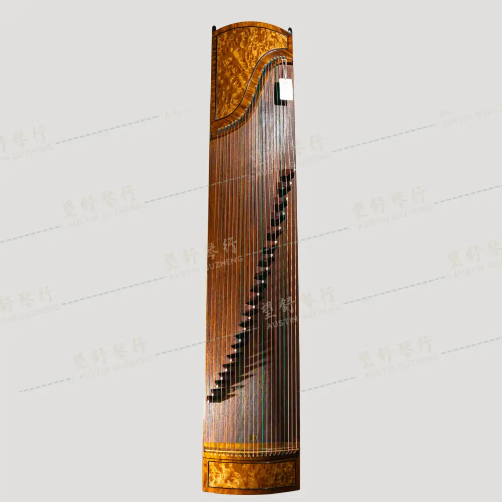 Huali Guzheng 上海华黎古筝 Golden Threaded Nanmu 金丝楠素面 Golden Threaded Nanmu 金丝楠木