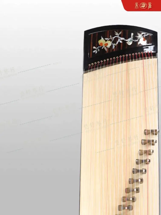 Zhuque Guzheng 613 135cm Pomegranate Travel Sized 西安朱雀古筝 613 小型便携旅行式 榴花如丹 Air Dried 6 years