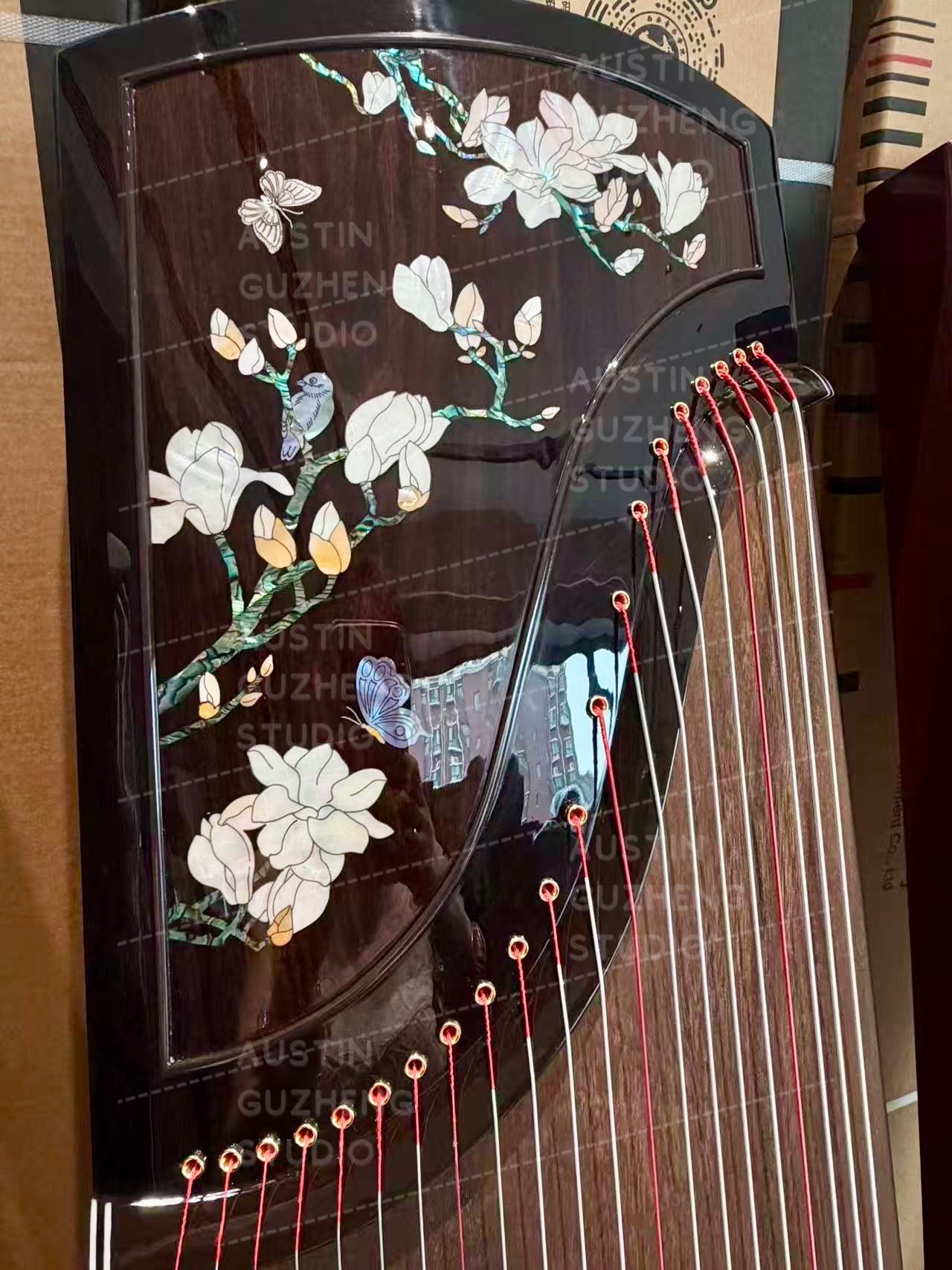 Zhuque 6x series 朱雀6系 Shell Inlay Magnolia 贝雕玉兰花