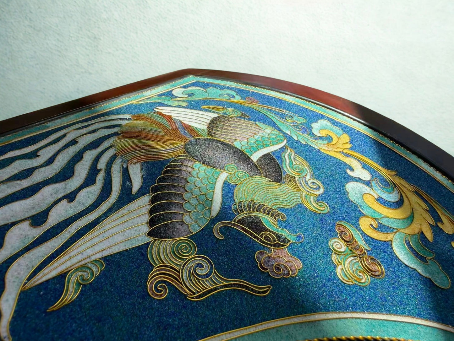 Songbo guzheng 松柏古筝｜掐丝珐琅敦煌双凤纹 Dunhuang Double Phoenix