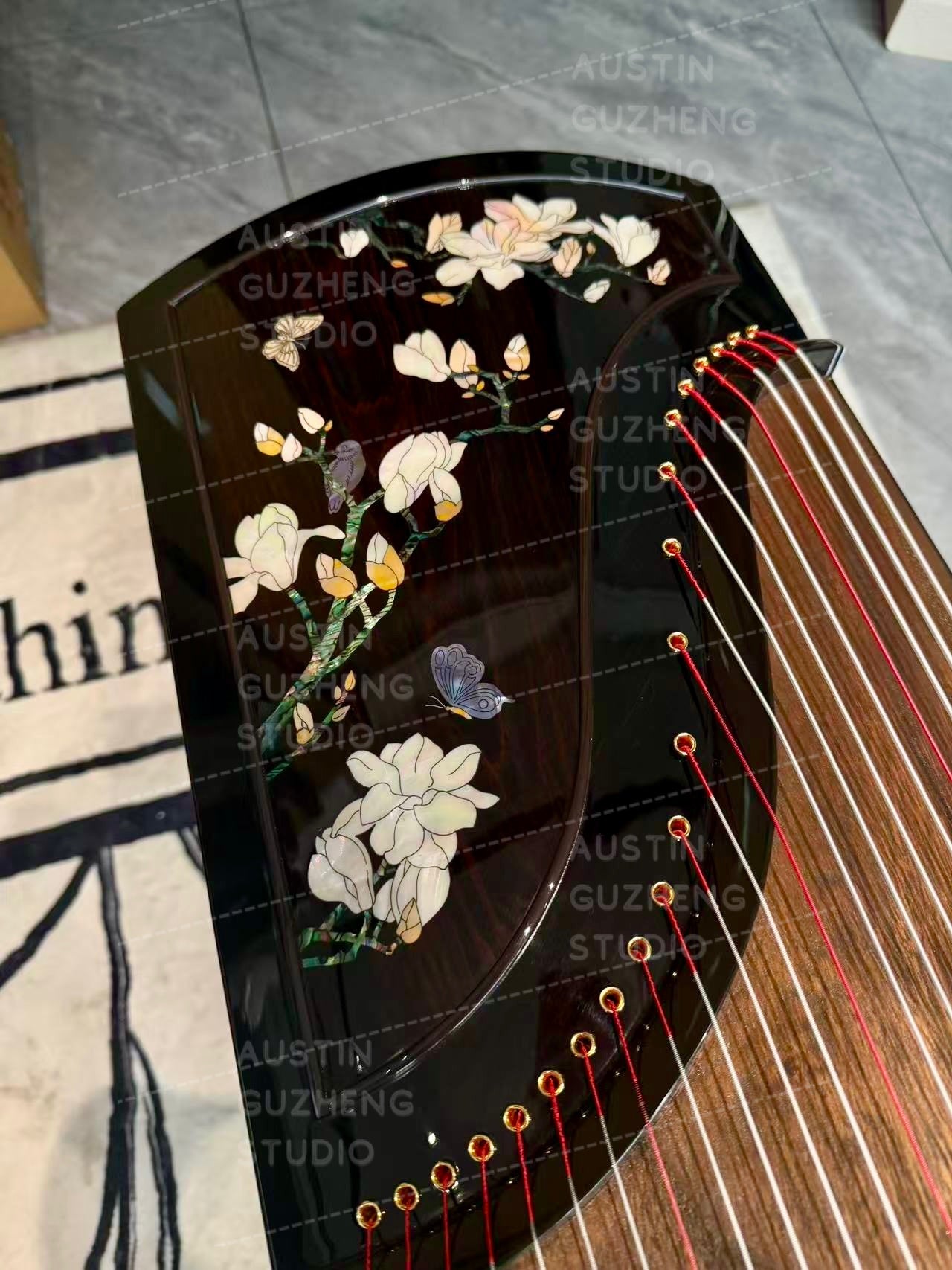 Zhuque 6x series 朱雀6系 Shell Inlay Magnolia 贝雕玉兰花