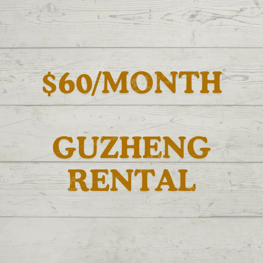 guzheng rental basic-entry level lessons