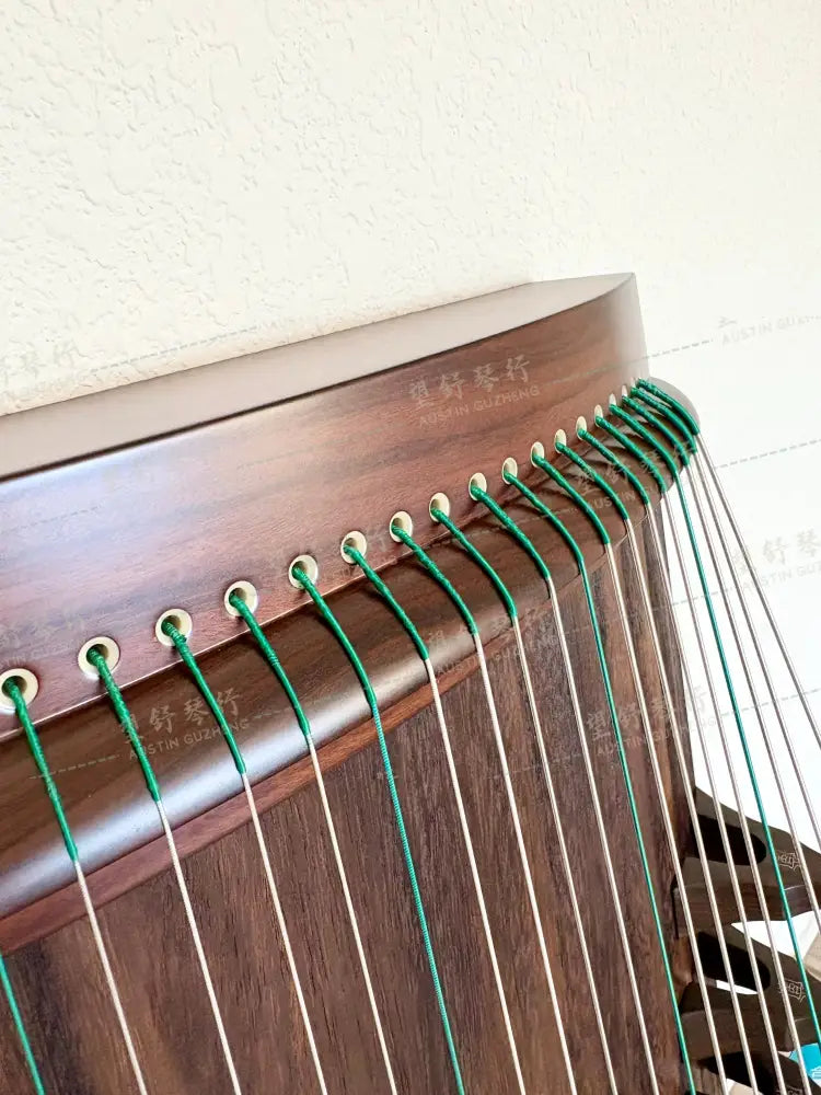 Haitang Guzheng 海棠古筝 100cm 39.4inch Travel Sized “Little Little Tang” 小小棠 East Indian Rosewood 阔叶黄檀