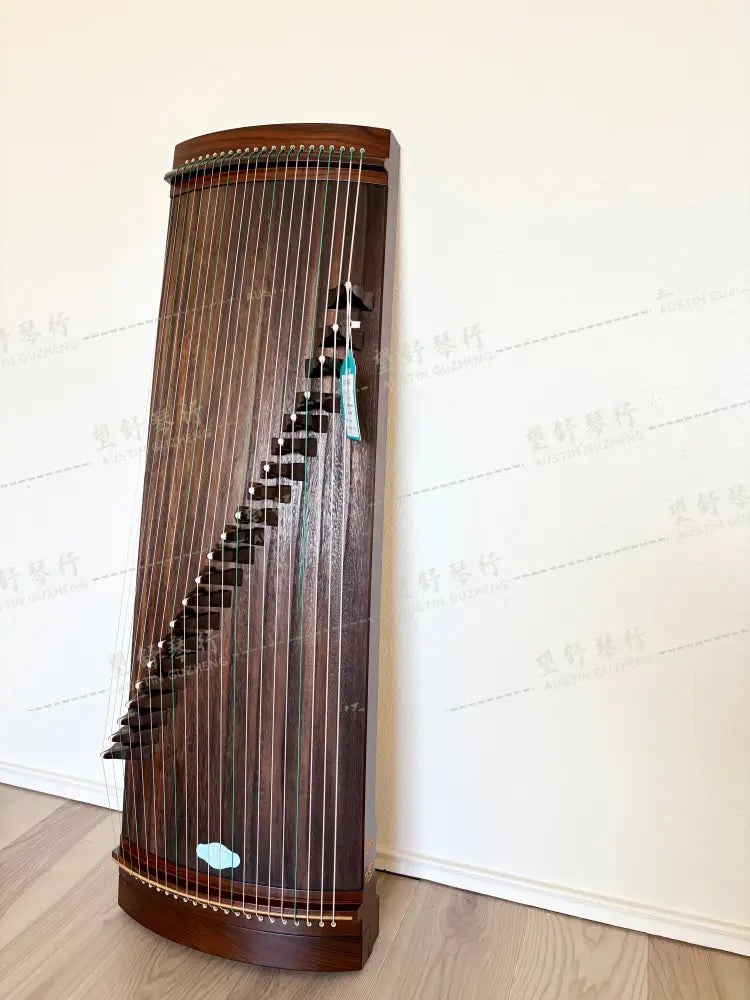 Haitang Guzheng 海棠古筝 100cm 39.4inch Travel Sized “Little Little Tang” 小小棠 East Indian Rosewood 阔叶黄檀