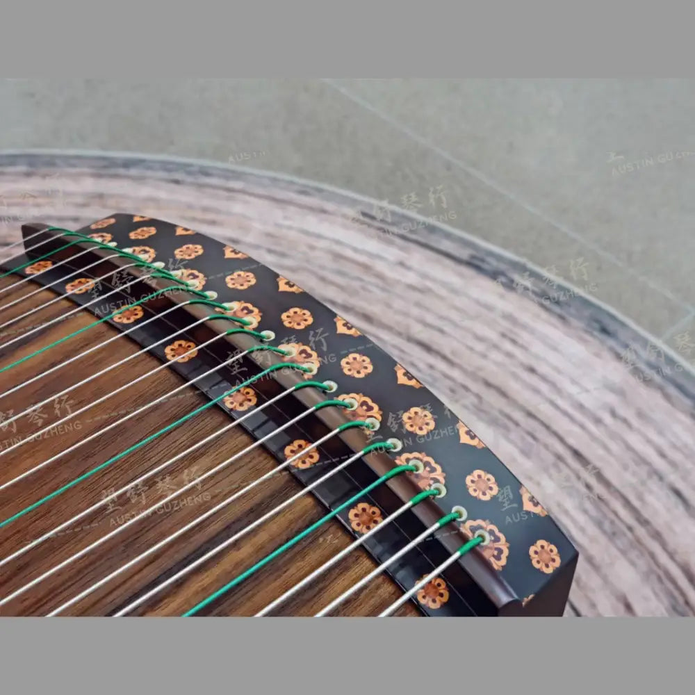 Haitang Guzheng 海棠古筝 110cm 宝相 Bao Xiang East Indian Rosewood 阔叶黄檀