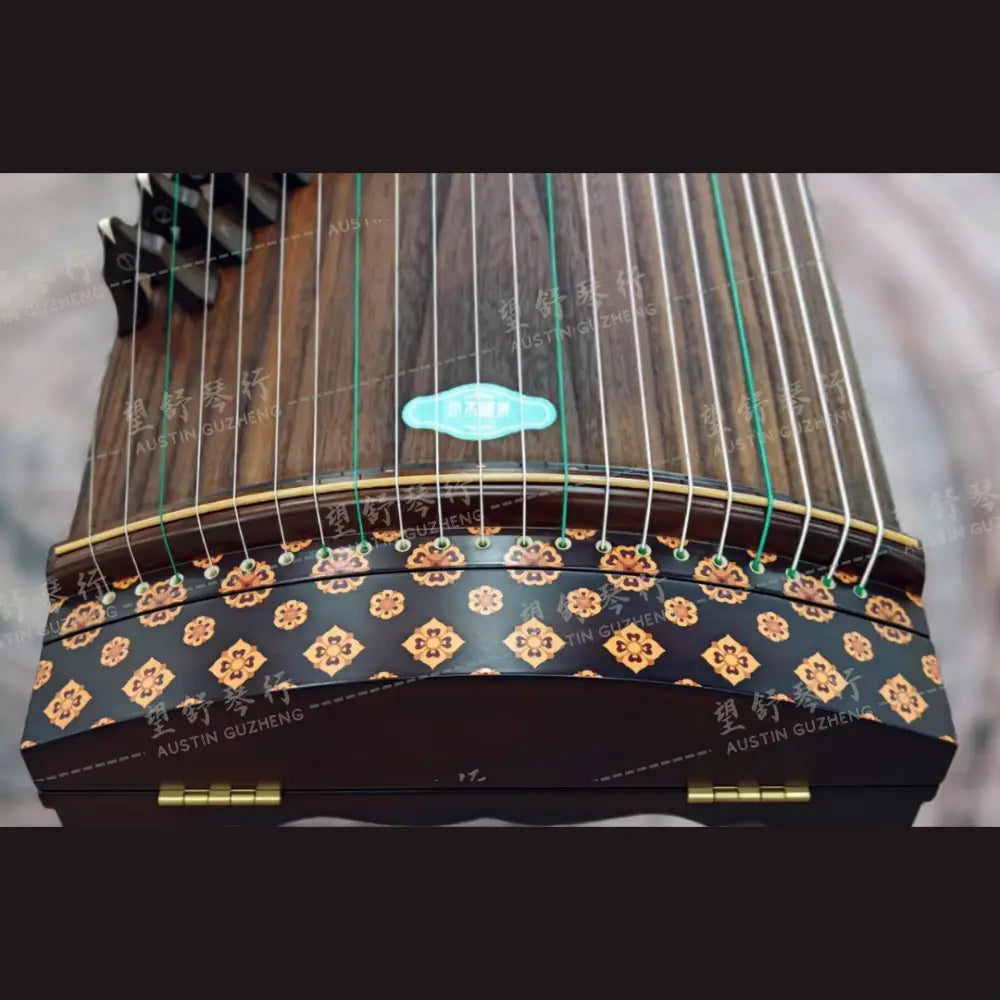 Haitang Guzheng 海棠古筝 110cm 宝相 Bao Xiang East Indian Rosewood 阔叶黄檀