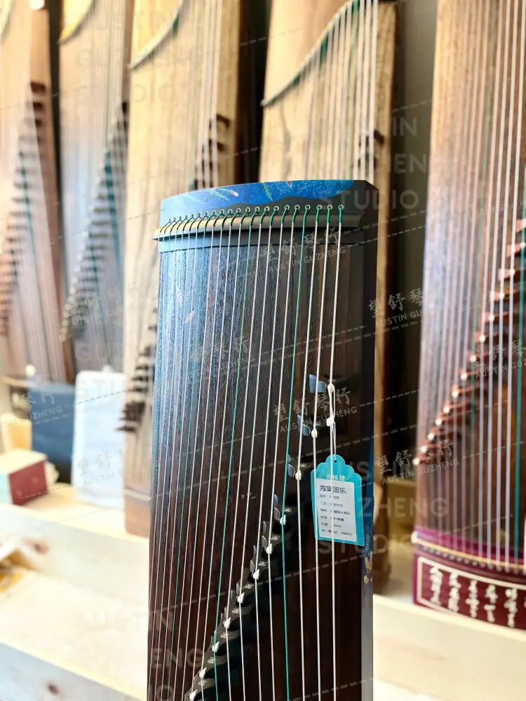 Haitang Guzheng 海棠古筝 110cm Hand Painted 厘米纯手绘 ｜长相思 Chang Xiang Si East Indian Rosewood 阔叶黄檀