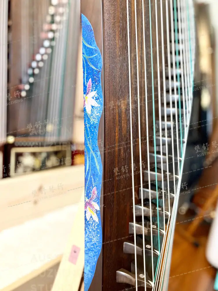 Haitang Guzheng 海棠古筝 110cm Hand Painted 厘米纯手绘 ｜长相思 Chang Xiang Si East Indian Rosewood 阔叶黄檀