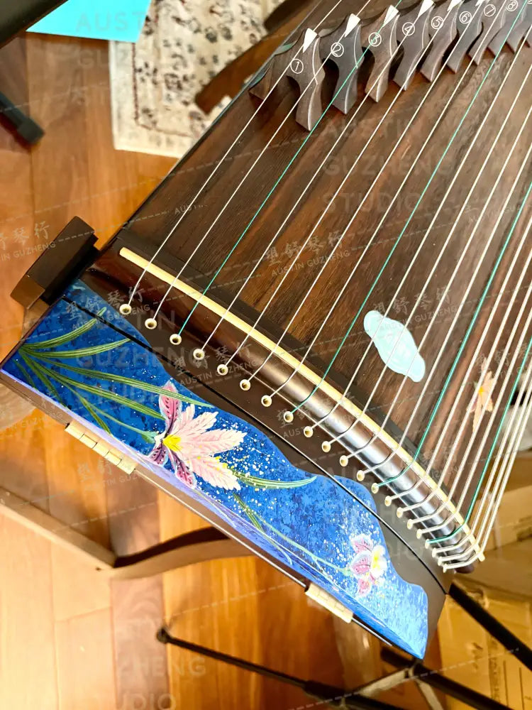 Haitang Guzheng 海棠古筝 110cm Hand Painted 厘米纯手绘 ｜长相思 Chang Xiang Si East Indian Rosewood 阔叶黄檀