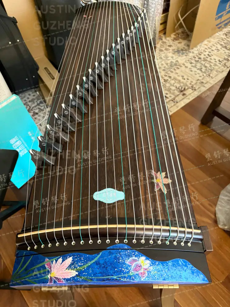 Haitang Guzheng 海棠古筝 in stock U.S. 110cm Hand Painted 纯手绘 ｜长相思 Chang Xiang Si 美国现货 East Indian Rosewood 阔叶黄檀