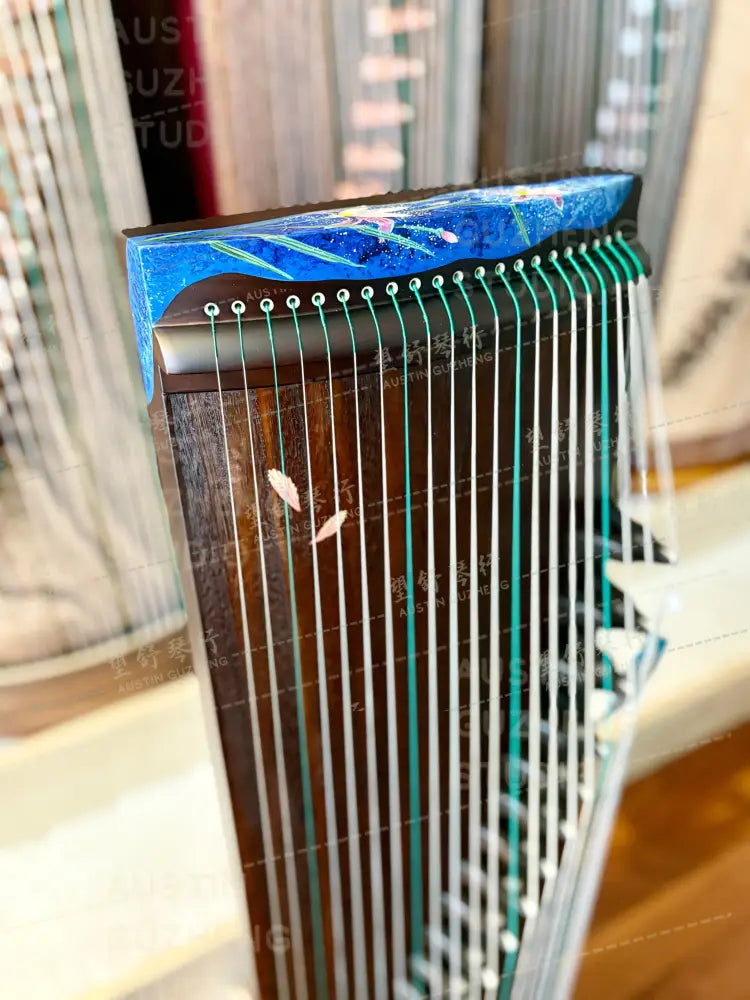 Haitang Guzheng 海棠古筝 in stock U.S. 110cm Hand Painted 纯手绘 ｜长相思 Chang Xiang Si 美国现货 East Indian Rosewood 阔叶黄檀