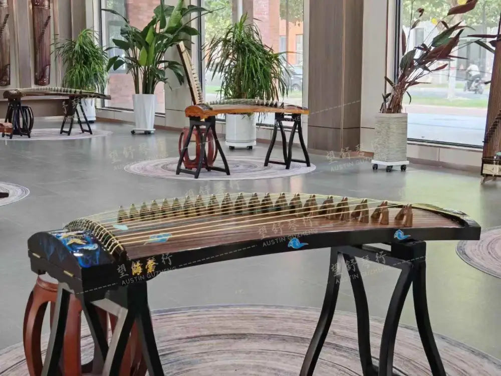 Haitang Guzheng 海棠国乐古筝 135cm Liuli 小琉璃 East Indian Rosewood 阔叶黄檀