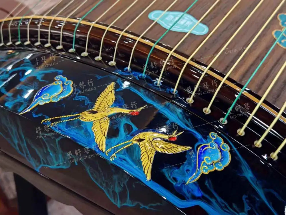 Haitang Guzheng 海棠国乐古筝 135cm Liuli 小琉璃 East Indian Rosewood 阔叶黄檀