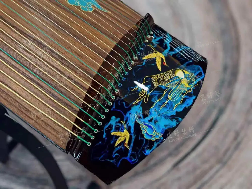 Haitang Guzheng 海棠国乐古筝 135cm Liuli 小琉璃 East Indian Rosewood 阔叶黄檀