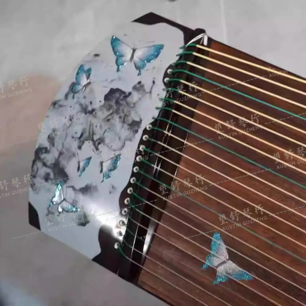 Haitang Guzheng 海棠国乐古筝 135cm Modie Butterfly 墨碟 East Indian Rosewood 阔叶黄檀