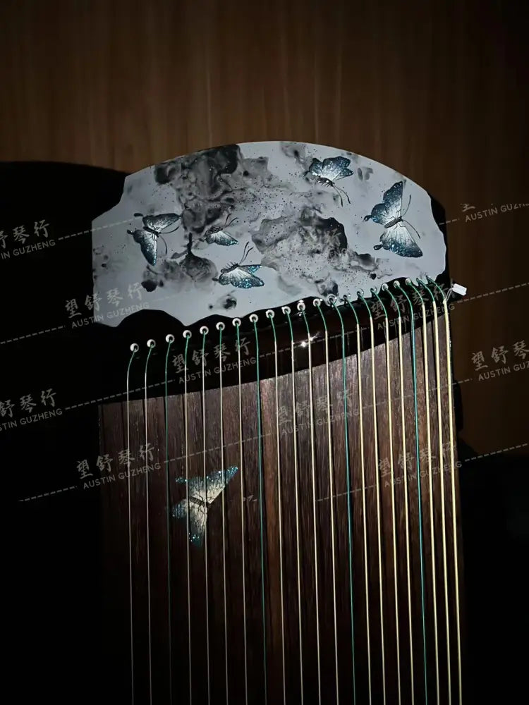 Haitang Guzheng 海棠国乐古筝 135cm Modie Butterfly 墨碟 East Indian Rosewood 阔叶黄檀