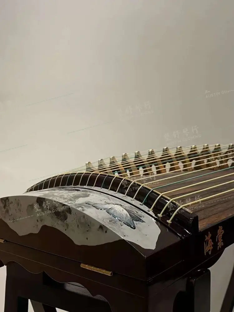 Haitang Guzheng 海棠国乐古筝 135cm Modie Butterfly 墨碟 East Indian Rosewood 阔叶黄檀