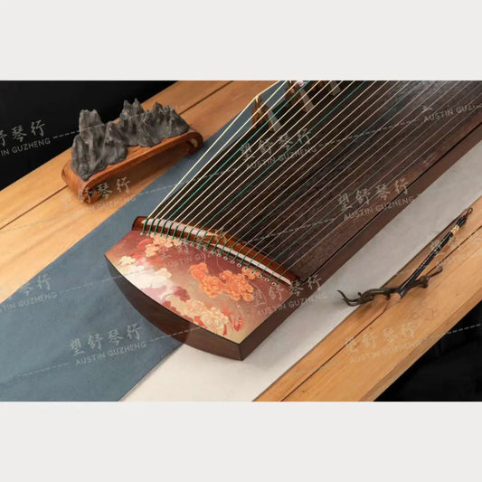 Haitang Guzheng 海棠国乐古筝 135cm Yunshang 云裳 East Indian Rosewood 阔叶黄檀