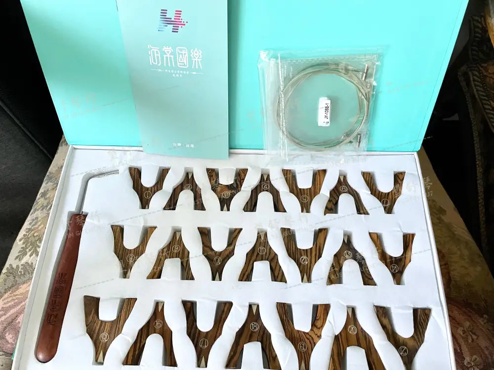 Haitang Guzheng 海棠国乐古筝plain carved paulownia 素面挖筝 Hongpu 泓璞 East Indian Rosewood 阔叶黄檀