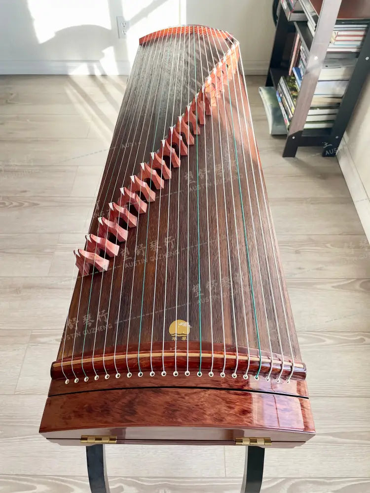Huali Guzheng 华黎古筝 120cm Bubinga 花梨木120小筝 Bubinga 花梨木