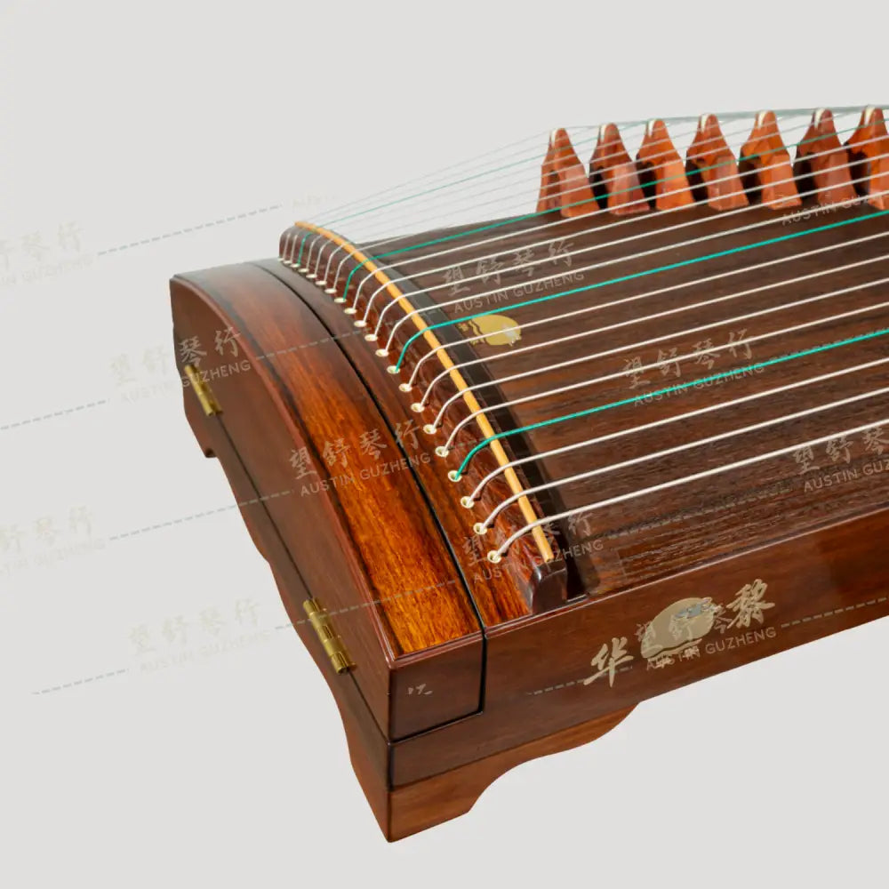 Huali Guzheng 华黎古筝 120cm Bubinga 花梨木120小筝 Bubinga 花梨木