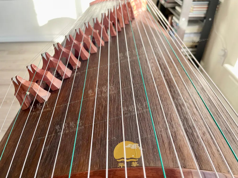 Huali Guzheng 华黎古筝 120cm Bubinga 花梨木120小筝 Bubinga 花梨木