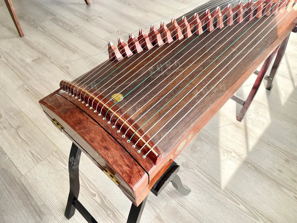Huali Guzheng 华黎古筝 120cm Bubinga 花梨木120小筝 Bubinga 花梨木