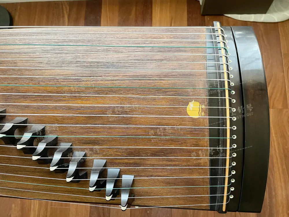 Huali Guzheng 华黎古筝 120cm Ebony Wood 黑檀120小筝 Ebony 黑檀