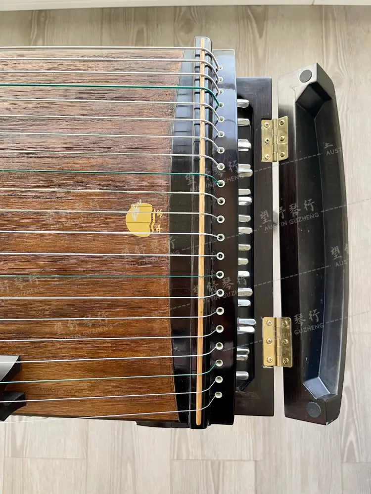 Huali Guzheng 华黎古筝 120cm Ebony Wood 黑檀120小筝 Ebony 黑檀