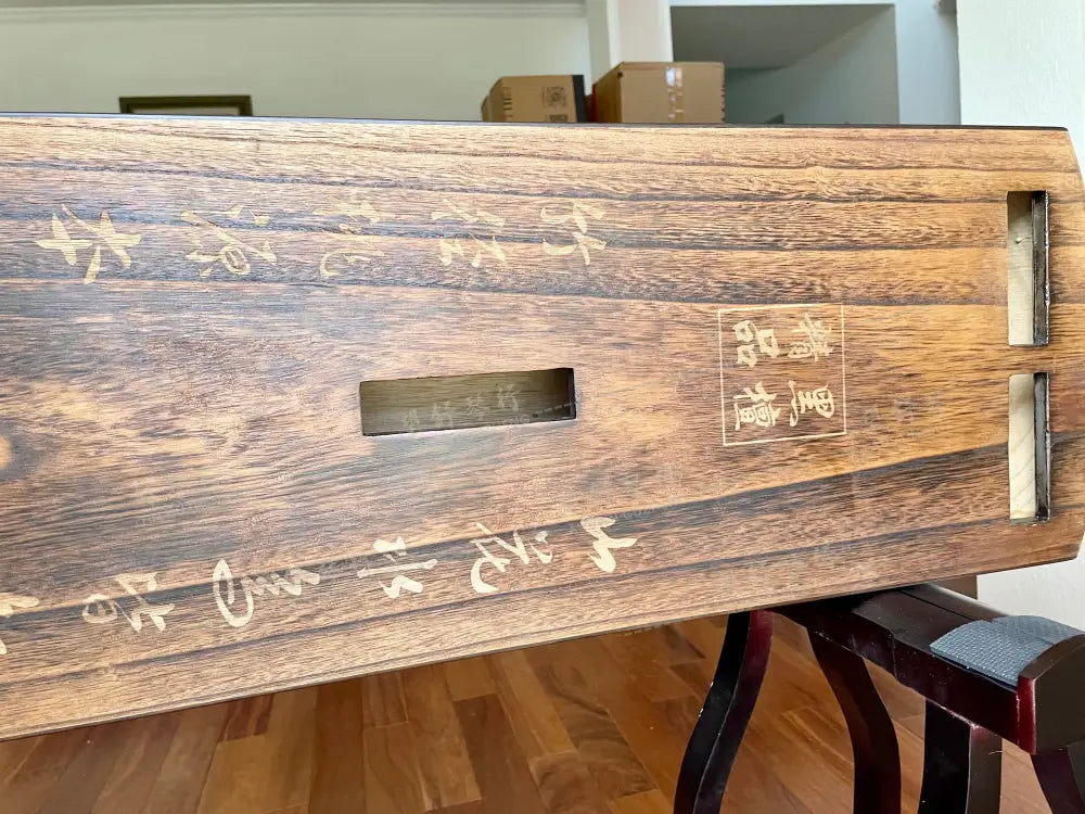 Huali Guzheng 华黎古筝 120cm Ebony Wood 黑檀120小筝 Ebony 黑檀