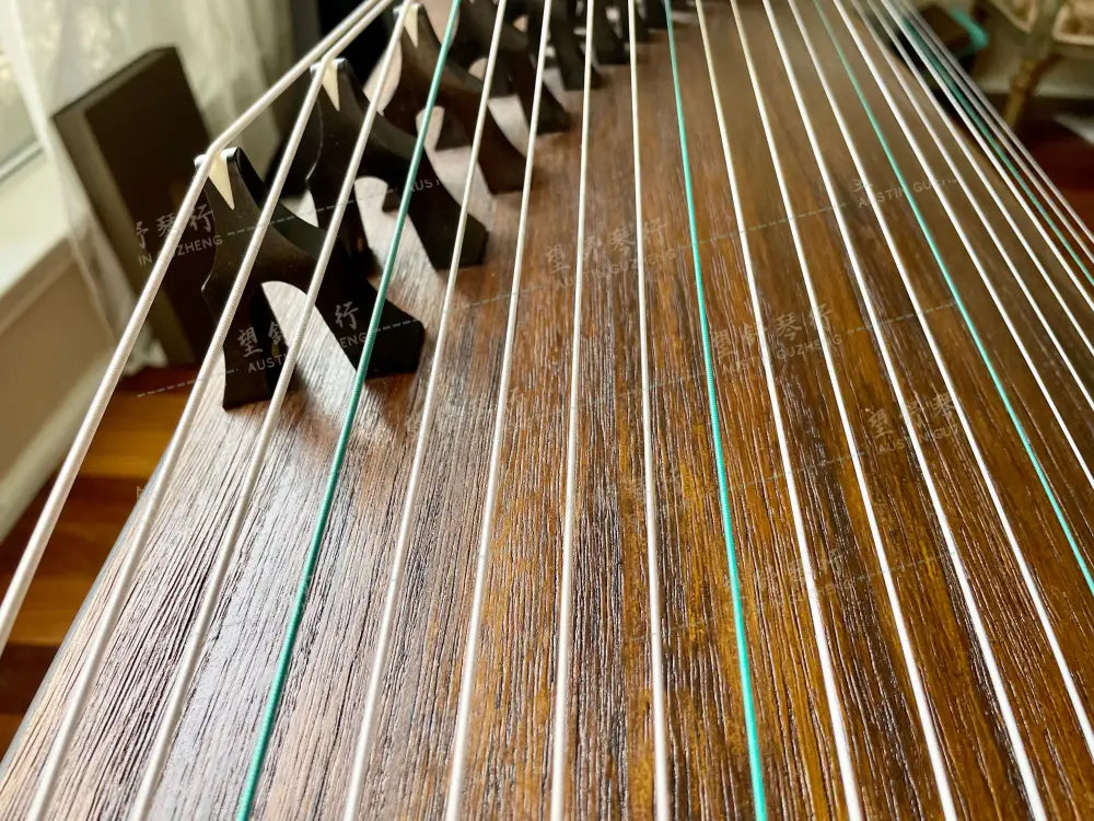 Huali Guzheng 华黎古筝 120cm Ebony Wood 黑檀120小筝 Ebony 黑檀