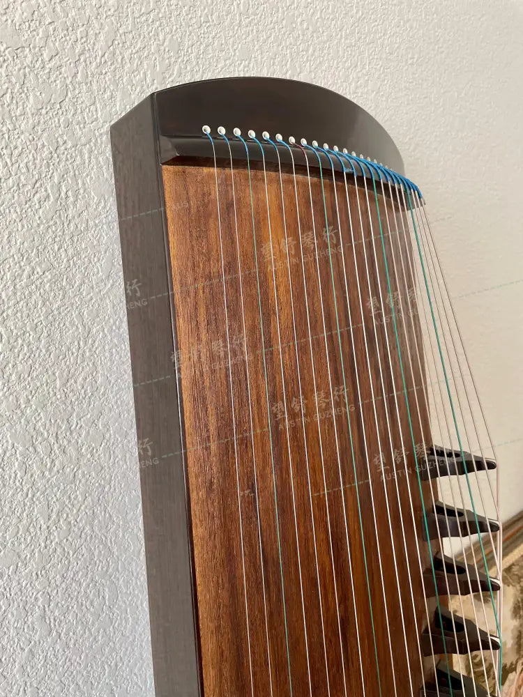 Huali Guzheng 华黎古筝 120cm Ebony Wood 黑檀120小筝 Ebony 黑檀