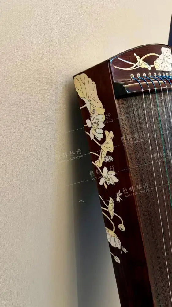 Huali Guzheng 华黎古筝 120cm Zambia Rosewood 赞比亚血檀 120小筝 Zambia Rosewood 血檀