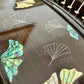 Huali Guzheng 华黎古筝 Ebony Wood 黑檀 with Silver Thread and Shell Inlay Ginkgo Leaves 银丝彩贝枝落银杏 Ebony 黑檀