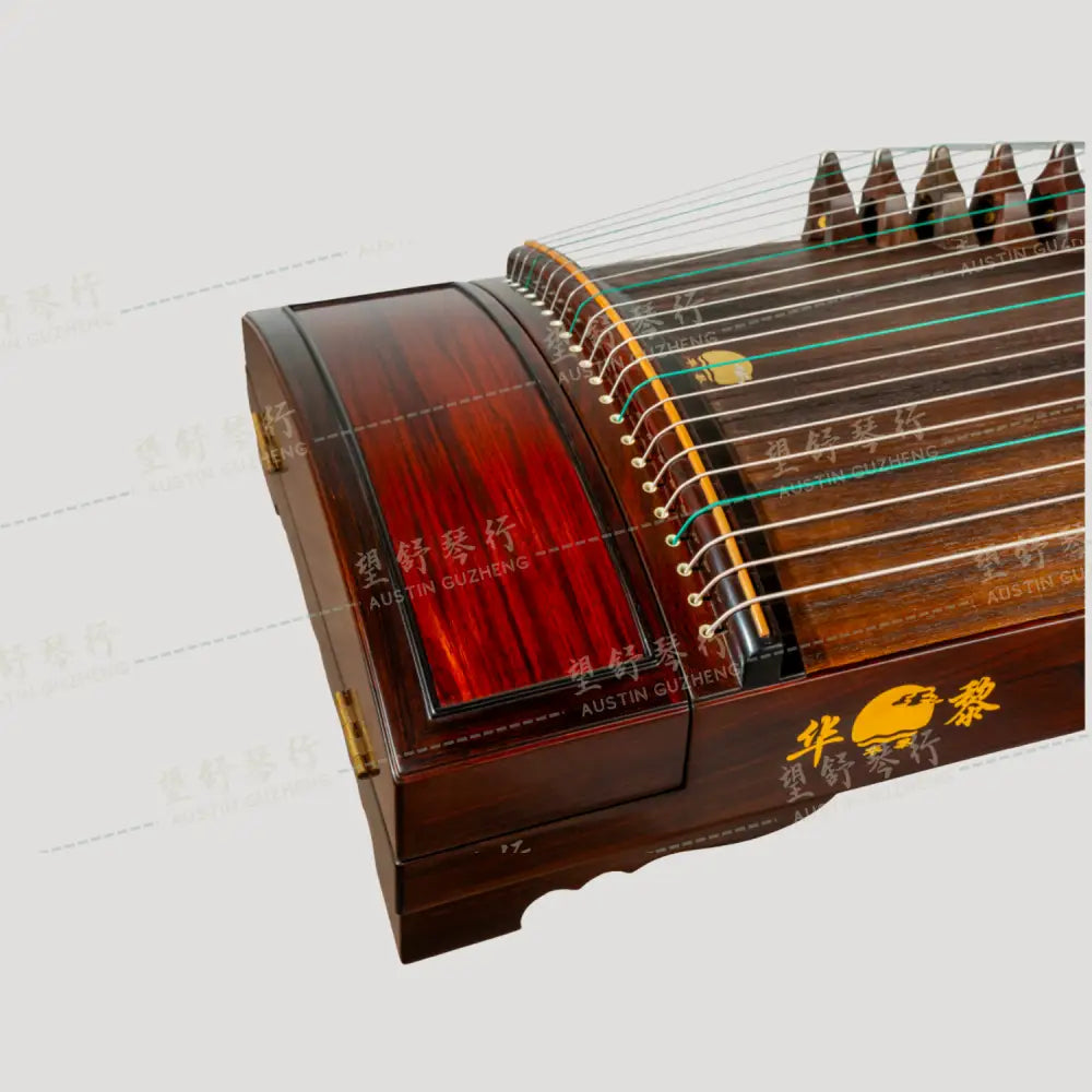 Huali Guzheng 上海华黎古筝 Aged Mexican Rosewood 微凹老红木 Mexican Aged Rosewood 微凹老红木