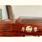 Huali Guzheng 上海华黎古筝 Bubinga 花梨木 with shell inlay birds and flowers 贝雕鸟语花香 Bubinga 花梨木