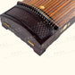 Huali Guzheng 上海华黎古筝 East Indian Rosewood 阔叶黄檀 sculpted armour 浮雕金戈铁马 East Indian Rosewood 阔叶黄檀