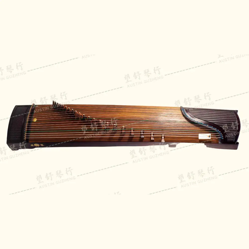Huali Guzheng 上海华黎古筝 East Indian Rosewood 阔叶黄檀 sculpted meadow 浮雕田园牧歌 East Indian Rosewood 阔叶黄檀