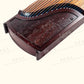 Huali Guzheng 上海华黎古筝 East Indian Rosewood 阔叶黄檀 with sculpted calligraphy 木浮雕诗意盎然 East Indian Rosewood 阔叶黄檀