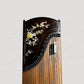 Huali Guzheng 上海华黎古筝 Ebony Wood 黑檀 with shell inlay birds and flowers 贝雕鸟语花香 Ebony 黑檀