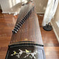 Huali Guzheng 上海华黎古筝 Ebony Wood 黑檀 with shell inlay birds and flowers 贝雕鸟语花香 Ebony 黑檀