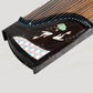 Huali Guzheng 上海华黎古筝 Ebony Wood 黑檀 with shell inlay fish 贝雕鱼戏 Ebony 黑檀