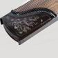 Huali Guzheng 上海华黎古筝 Ebony Wood 黑檀 with Silver Thread 银丝沉鱼落雁 Ebony 黑檀
