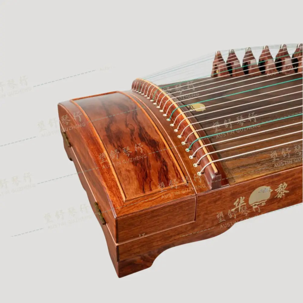Huali Guzheng 上海华黎古筝 Plain Bubinga 花梨木素面 Bubinga 花梨木